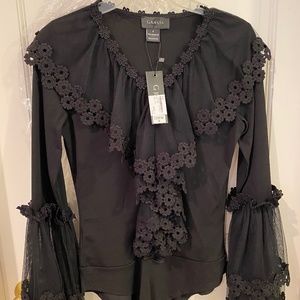 Women's leotard blouse